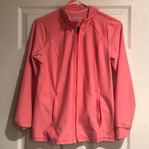 Pink zip up jacket
